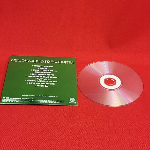 Neil Diamond 10 Favorites CD 2009 - Picture 6 of 6